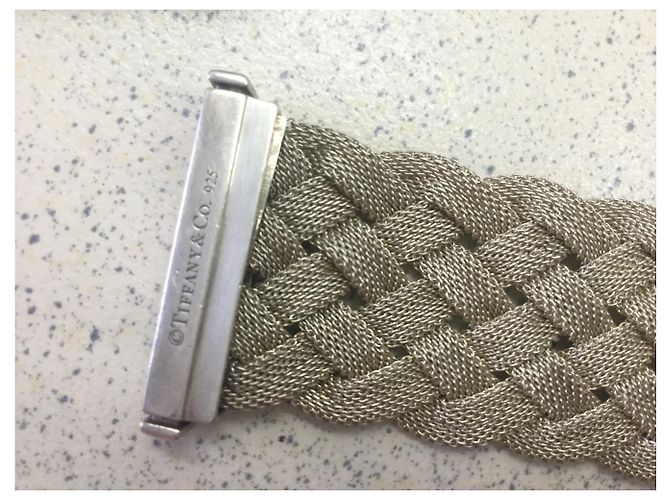 Bracciale Tiffany & Co Somerset in argento Grigio - vista 2
