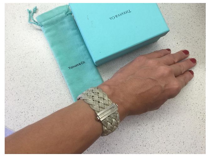 Bracciale Tiffany & Co Somerset in argento Grigio - vista 3
