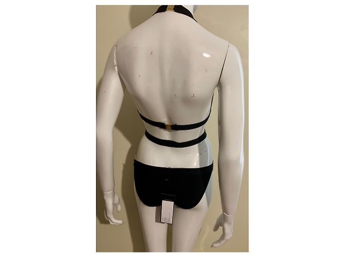 Herve Leger Schwarzer Monokini - Ansicht 5