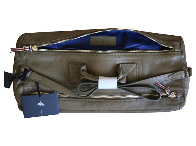 Borsa a mano Jerome Dreyfuss Richard in pelle - vista 2