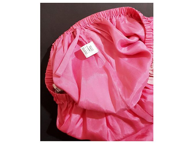 Autre Marque Falda de seda Brigitte Bardot Rosa - vista 4
