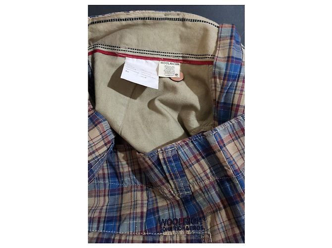 Pantaloncini Bermuda Woolrich in cotone da uomo Taglia 31 Multicolore - vista 3