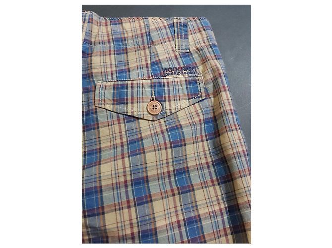 Pantaloncini Bermuda Woolrich in cotone da uomo Taglia 31 Multicolore - vista 4