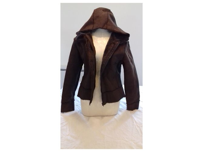 Autre Marque Coat / Cache Cache Jacket Dark brown - view 3