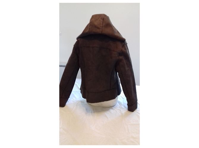Autre Marque Coat / Cache Cache Jacket Dark brown - view 4