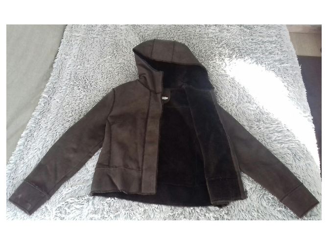 Autre Marque Coat / Cache Cache Jacket Dark brown - view 5
