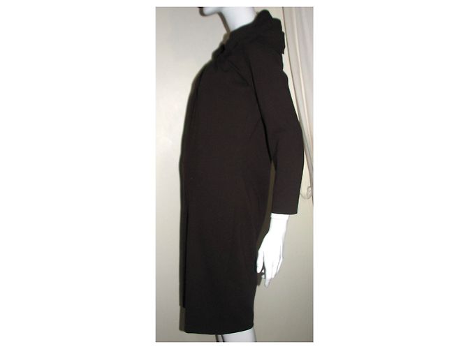 Escada Kleid braun mit Cold Shoulder - Ansicht 4