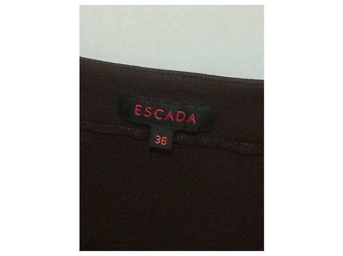 Escada Kleid braun mit Cold Shoulder - Ansicht 6