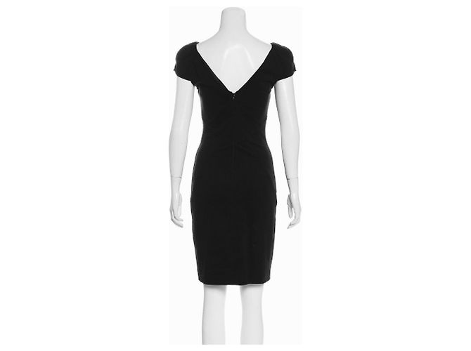 Diane Von Furstenberg Helen Kleid Schwarz - Ansicht 3