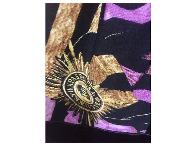 Diane Von Furstenberg Vestido de seda DvF Svetlana Negro Multicolor - vista 6