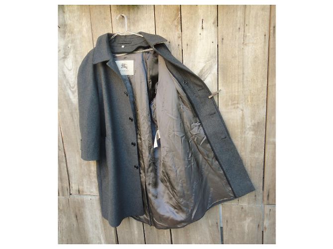 Cappan Burberry tagliato a pezzi Grigio - vista 7
