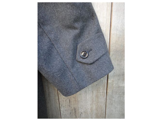 Cappan Burberry tagliato a pezzi Grigio - vista 8