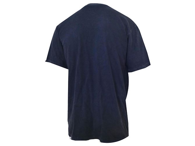 THE KOOPLES Men's Black Midnight Shadows Distressed Tee Size M MEDIUM - view 2