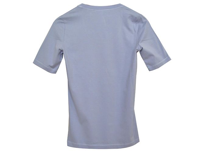 Céline Periwinkle Blaues T-Shirt Top Größe M MITTEL - Ansicht 2