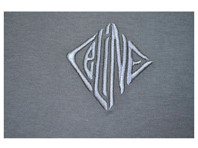 Céline Polo gris pizarra Top talla XL X-LARGE Negro - vista 2