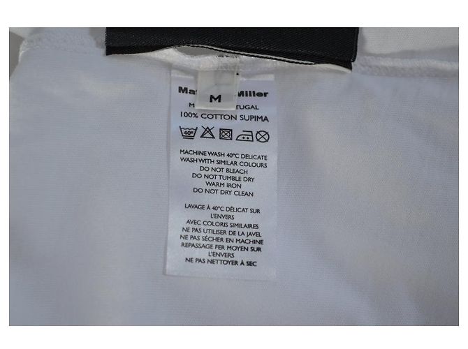 Autre Marque MATTHEW MILLER Protest White T-Shirt Tee Size M MEDIUM Black Red - view 7