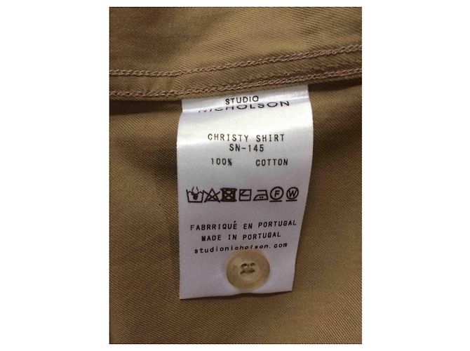 Camicia da donna Christie Talpa STUDIO NICHOLSON 1 UK 10 Euro 38 £245 Taupe - vista 5