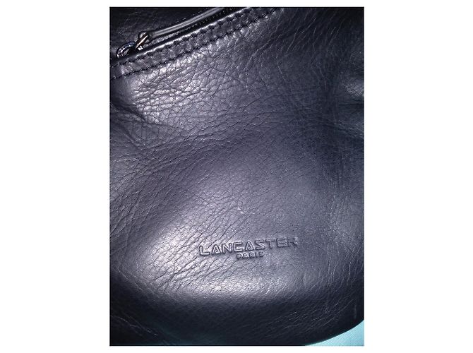 Autre Marque Lancaster Paris Black Leather Shoulder Bag - view 3