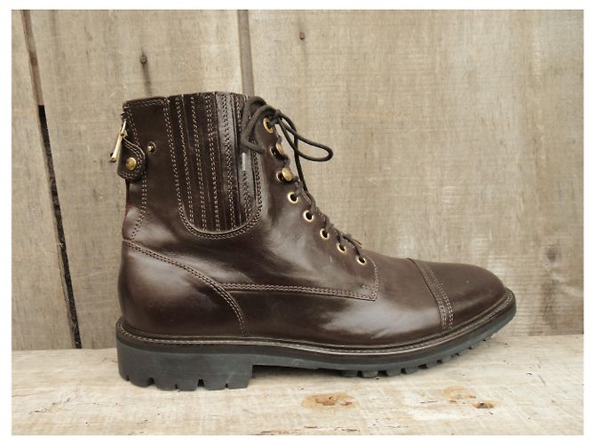 Dolce & Gabbana boots size 45 1/2 Mint condition Dark brown - view 3