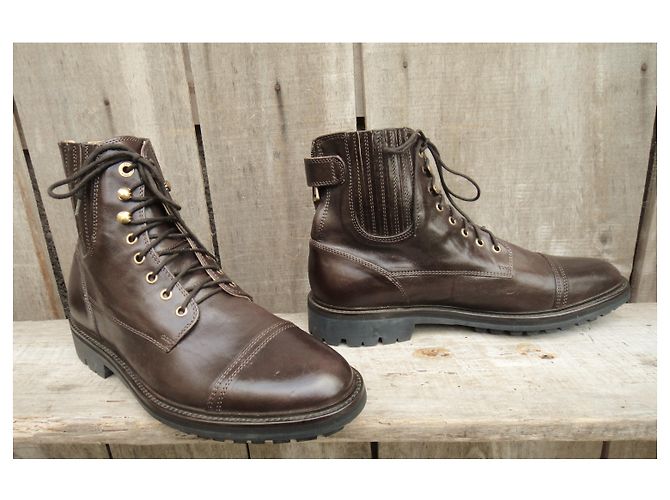 Dolce & Gabbana boots size 45 1/2 Mint condition Dark brown - view 4