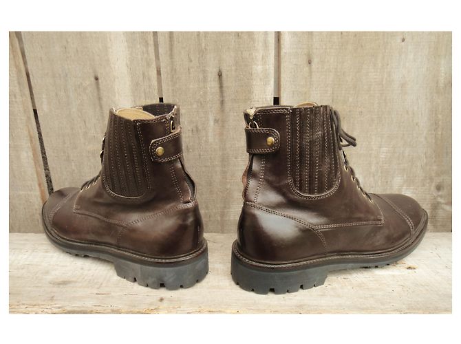 Dolce & Gabbana boots size 45 1/2 Mint condition Dark brown - view 5