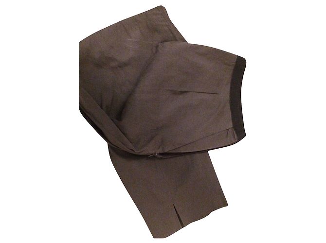 Pantalones 3/4 cónicos Paule Ka caqui - vista 2