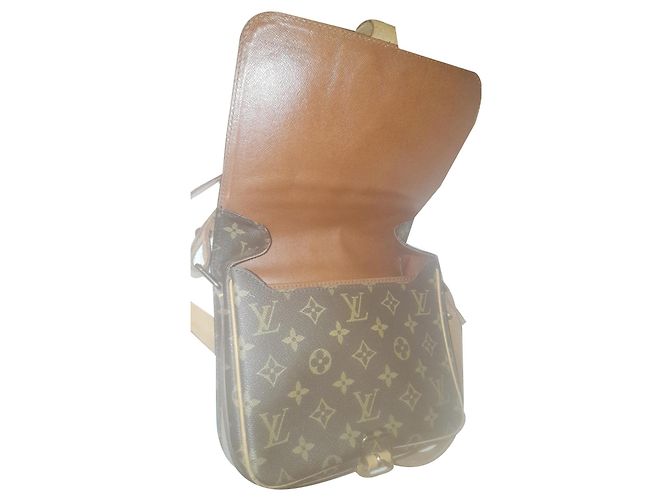 Cartouchiere Louis Vuitton Borsa a tracolla , cinturino in pelle 100% Marrone scuro - vista 2