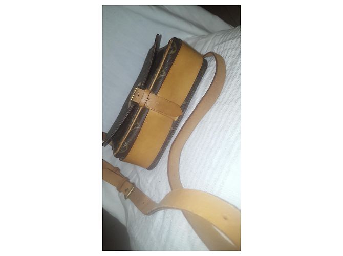 Cartouchiere Louis Vuitton Borsa a tracolla , cinturino in pelle 100% Marrone scuro - vista 5