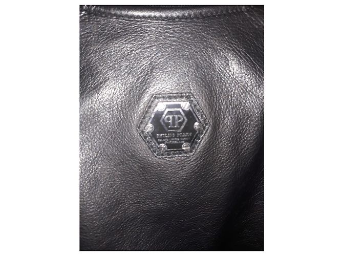 Philipp Plein Python Sleeve Jacket Black Red - view 8