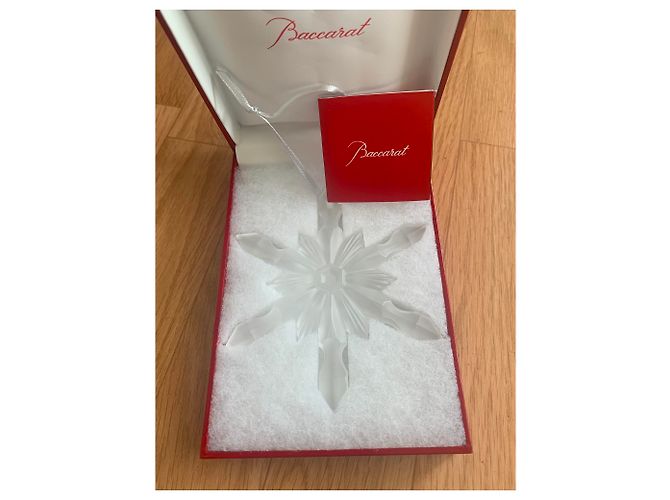 Baccarat Christmas Sanded Flake Bianco - vista 3