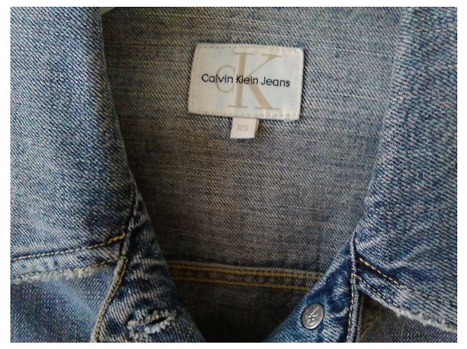 Denim Jeans CALVIN KLEIN Blu - vista 3