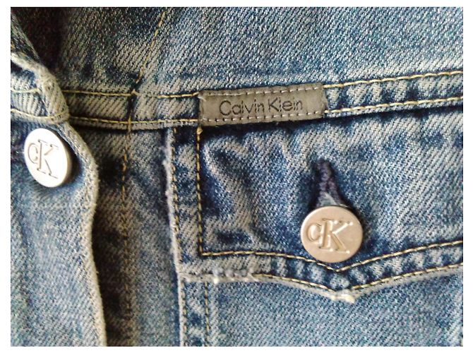 Denim Jeans CALVIN KLEIN Blu - vista 4