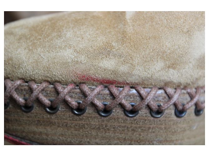 Christian Louboutin Step N Roll 140 Marrone chiaro Caramello - vista 8