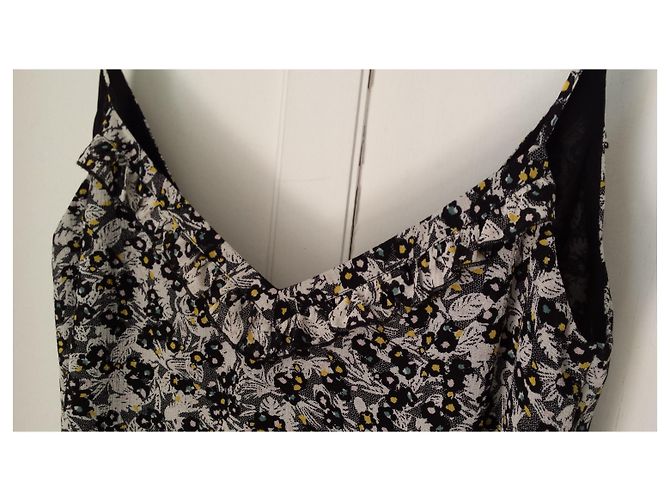 Sessun Blumenmuster Spaghetti-Träger Top Mehrfarben - Ansicht 2