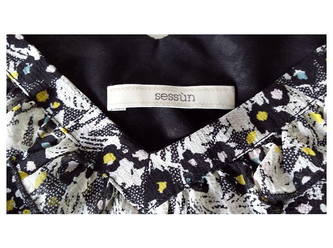 Sessun Blumenmuster Spaghetti-Träger Top Mehrfarben - Ansicht 4