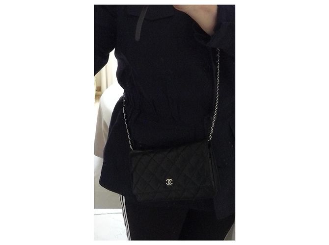 Wallet On Chain Chanel WOC Wallet auf Kette Schwarz - Ansicht 10