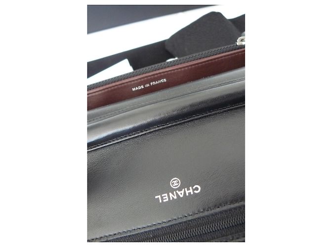 Wallet On Chain Chanel WOC Wallet auf Kette Schwarz - Ansicht 6