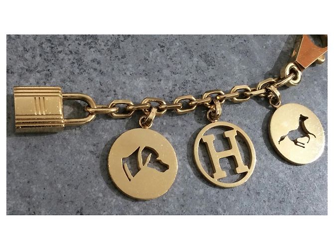 Hermès Hermes Gold Breloque Taschenanhänger Golden - Ansicht 3