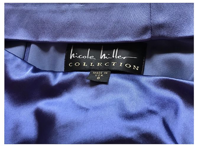 Nicole Miller Collection Kleid Dunkelblau - Ansicht 6