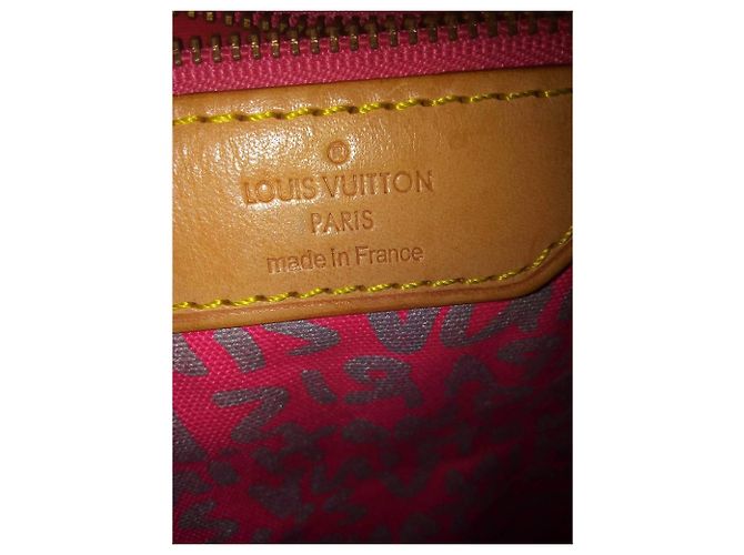Neverfull Louis Vuitton Graffiti inolvidable Rosa - vista 6