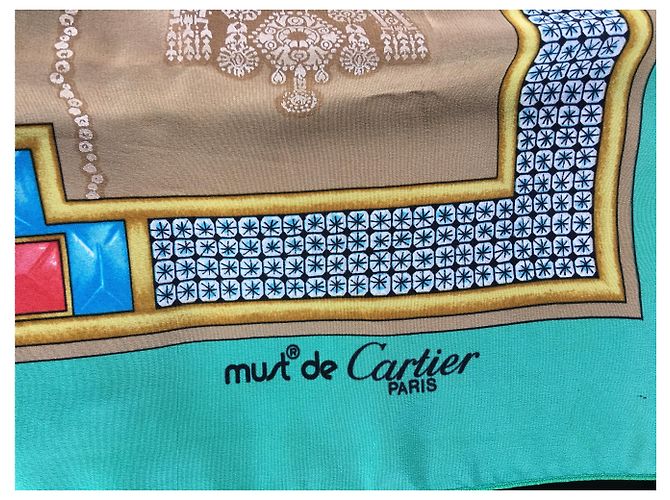 Sciarpa Cartier in seta 140x140 - vista 3