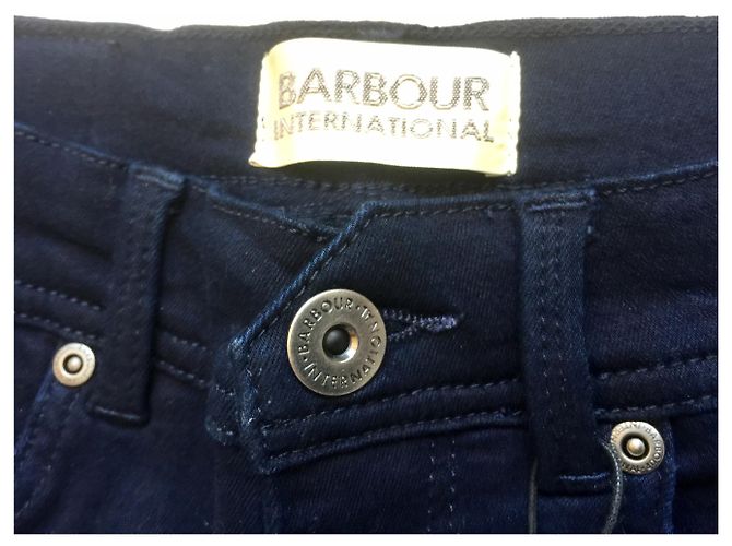 Bermuda moleca Barbour novo Azul marinho - vista 3