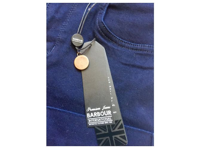 Bermuda moleca Barbour novo Azul marinho - vista 5