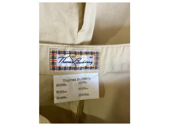 Falda de Thomas Burberry Beige - vista 3