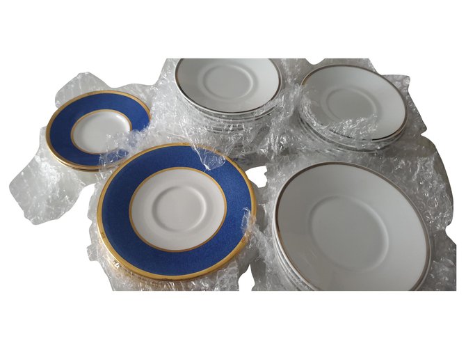 Service de table Cartier en argent blanc - vue 2