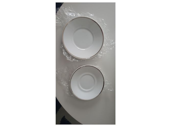 Service de table Cartier en argent blanc - vue 9