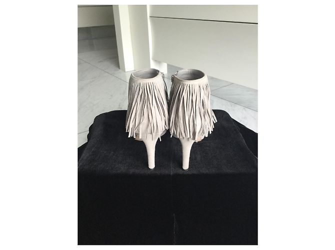 Sam Edelman Kandice botas con flecos grises. - vista 6