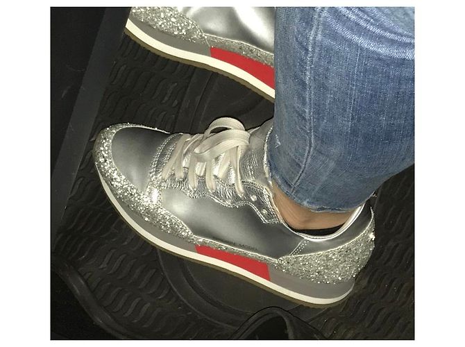 Philippe Model Philippe PARADIS Sneaker grau Synthetik - Ansicht 2