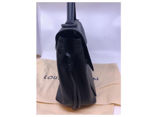 Borsa Louis Vuitton Lock Me PM Nero - vista 5