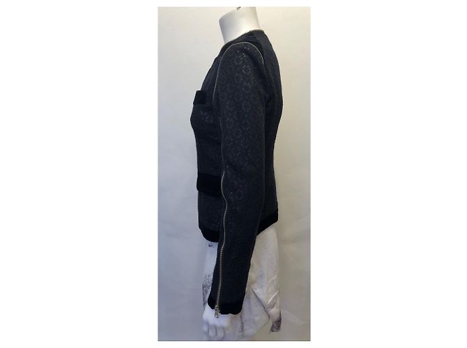 Autre Marque Atos Lombardini Jacke Schwarz - Ansicht 10